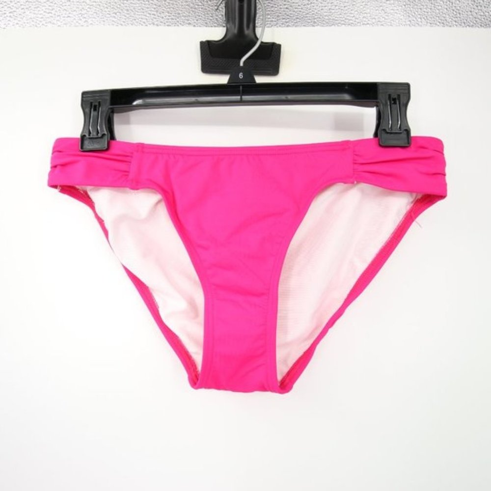 NWOT Lands' End Hot Pink Bikini Bottoms Swim Size 6